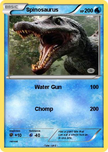 Pokemon Spinosaurus