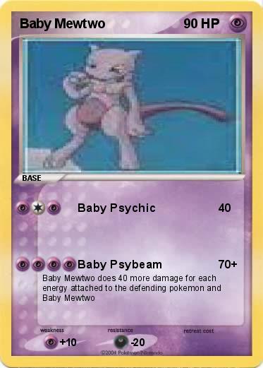 Pokemon Baby Mewtwo