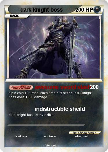 Pokemon dark knight boss