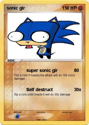 Pokemon sonic gir
