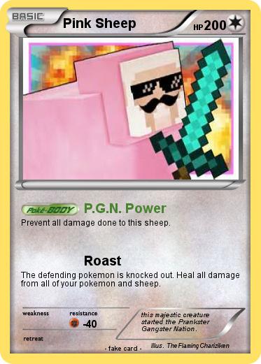 Pokemon Pink Sheep