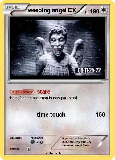 Pokemon weeping angel EX