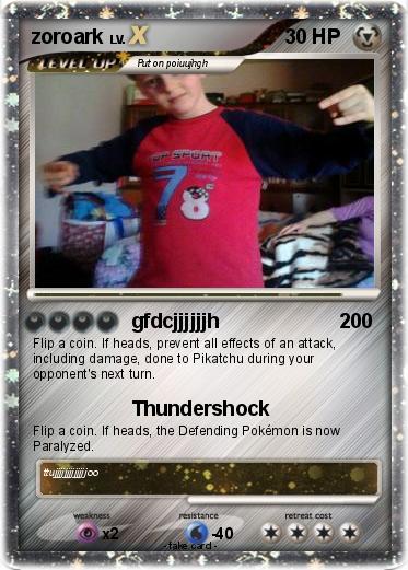 Pokemon zoroark