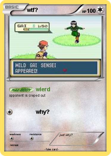Pokemon wtf?