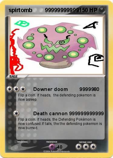 Pokemon spirtomb        99999999999