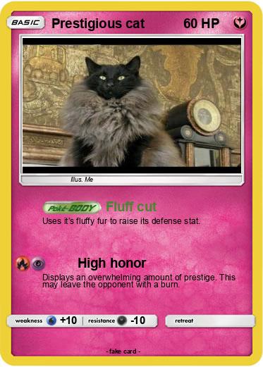 Pokemon Prestigious cat