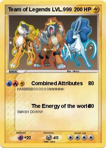 Pokemon Team of Legends LVL.999