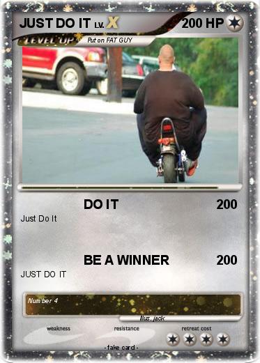 Pokemon JUST DO IT