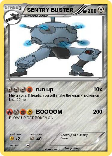 Pokemon SENTRY BUSTER