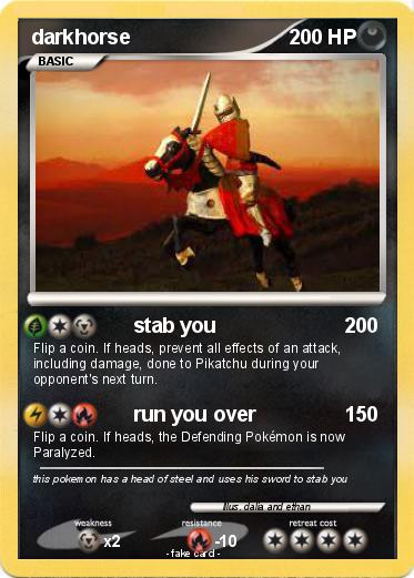 Pokemon darkhorse
