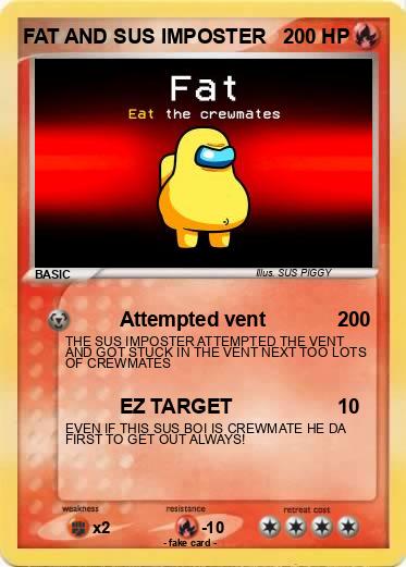 Pokemon FAT AND SUS IMPOSTER