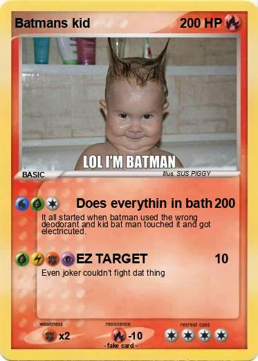 Pokemon Batmans kid