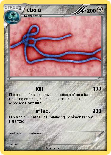 Pokemon ebola