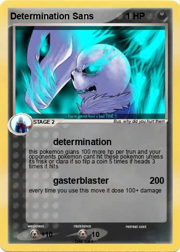 Pokemon Determination Sans