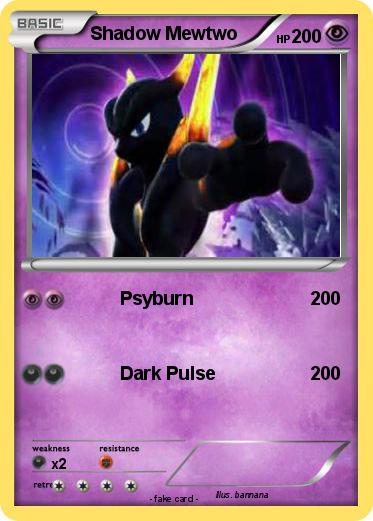 Pokemon Shadow Mewtwo