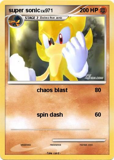 Pokemon super sonic