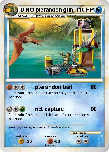 Pokemon DINO pterandon gun