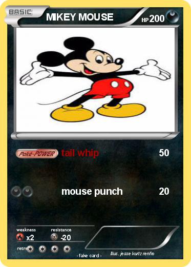 Pokemon MIKEY MOUSE