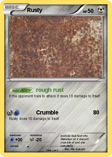 Pokemon Rusty