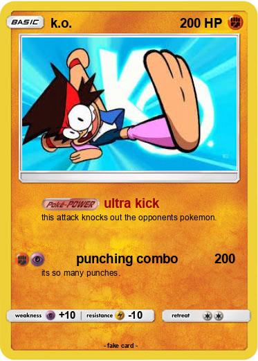 Pokemon k.o.