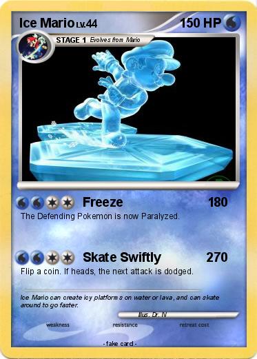 Pokemon Ice Mario