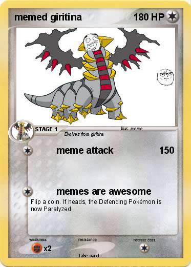 Pokemon memed giritina