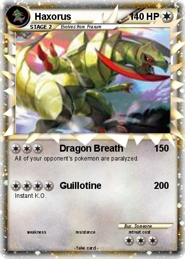 Pokemon Haxorus
