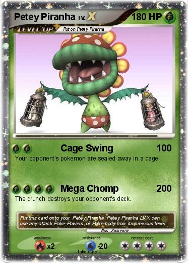 Pokemon Petey Piranha