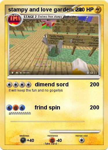 Pokemon stampy and love garden