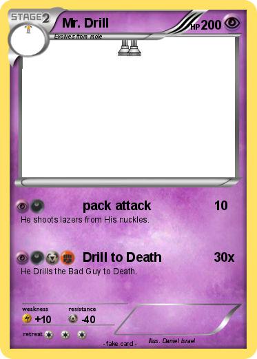 Pokemon Mr. Drill