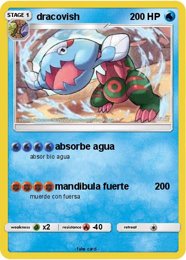 Pokemon dracovish