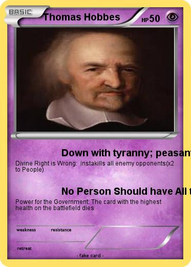 Pokemon Thomas Hobbes