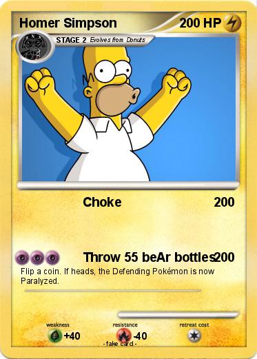 Pokemon Homer Simpson