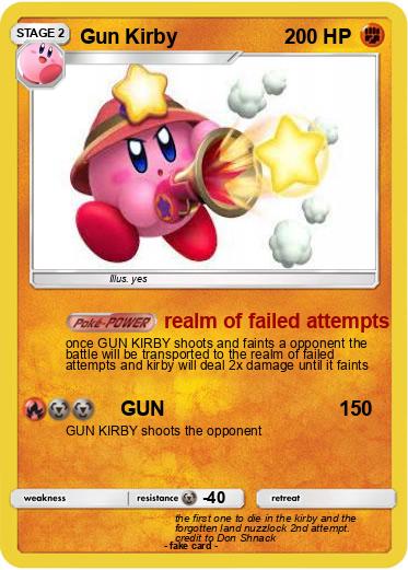 Pokemon Gun Kirby