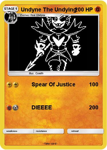 Pokemon Undyne The Undying