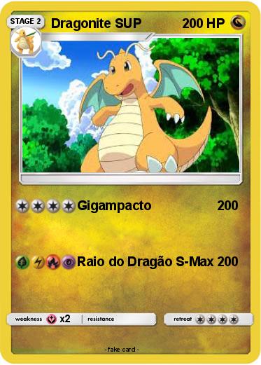 Pokemon Dragonite SUP