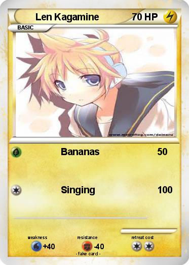 Pokemon Len Kagamine