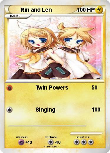Pokemon Rin and Len