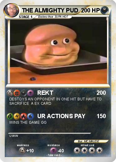 Pokemon THE ALMIGHTY PUD