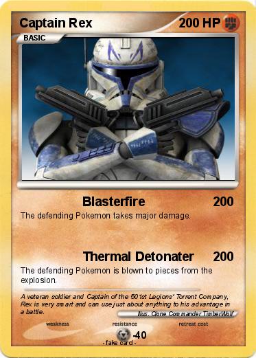 Pokemon Captain Rex