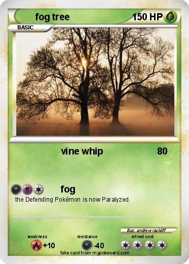 Pokemon fog tree