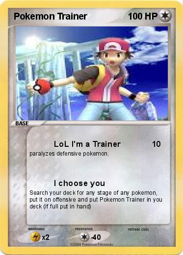 Pokemon Pokemon Trainer