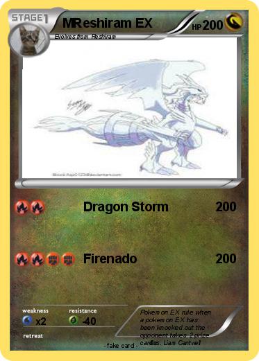 Pokemon MReshiram EX