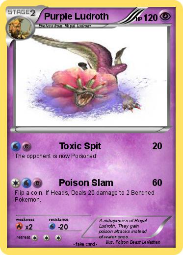 Pokemon Purple Ludroth