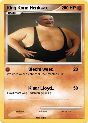 Pokemon King Kong Henk