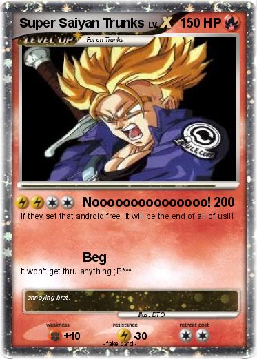Pokemon Super Saiyan Trunks