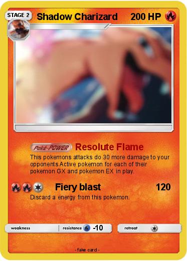 Pokemon Shadow Charizard