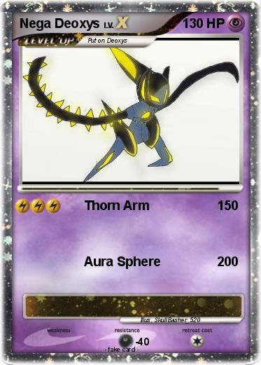 Pokemon Nega Deoxys