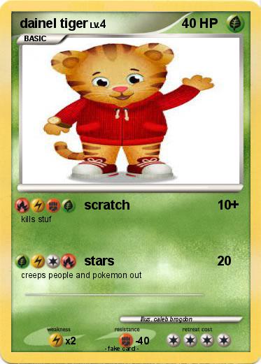 Pokemon dainel tiger