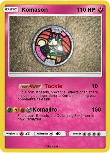 Pokemon Komason